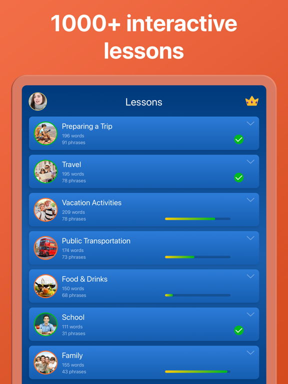 Learn French: Language Course iPad screenshot 7 - Education app