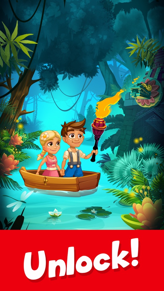 #10. Tropic Trouble Match 3 Builder (iOS) 来自: Qublix