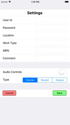 Mobile Transcription screenshot 2