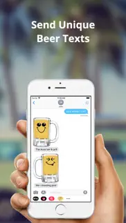How to cancel & delete cold beer emojis - brew text 2