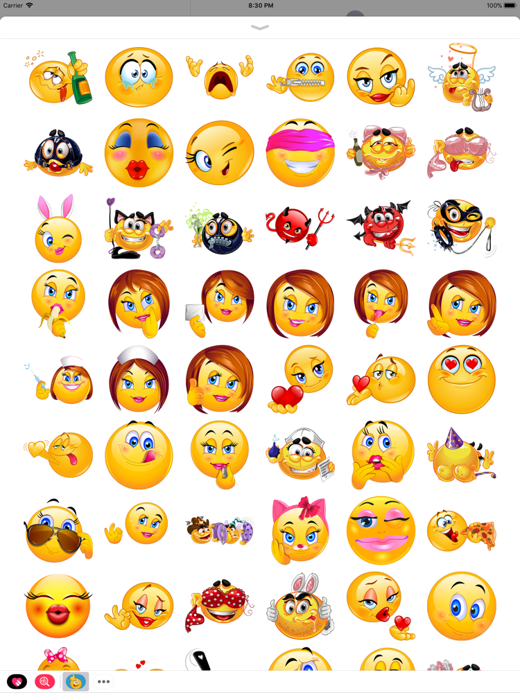 Rude Emoji Stickers App for iPhone Free Download Rude Emoji Stickers