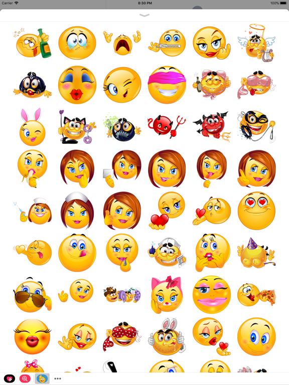 Screenshot #6 pour Rude Emoji Stickers