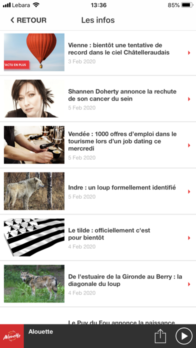 Alouette Screenshot