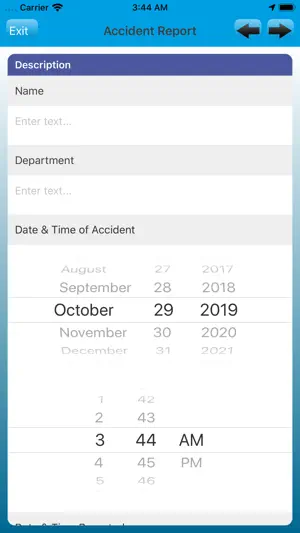 EF Forms screenshot 3