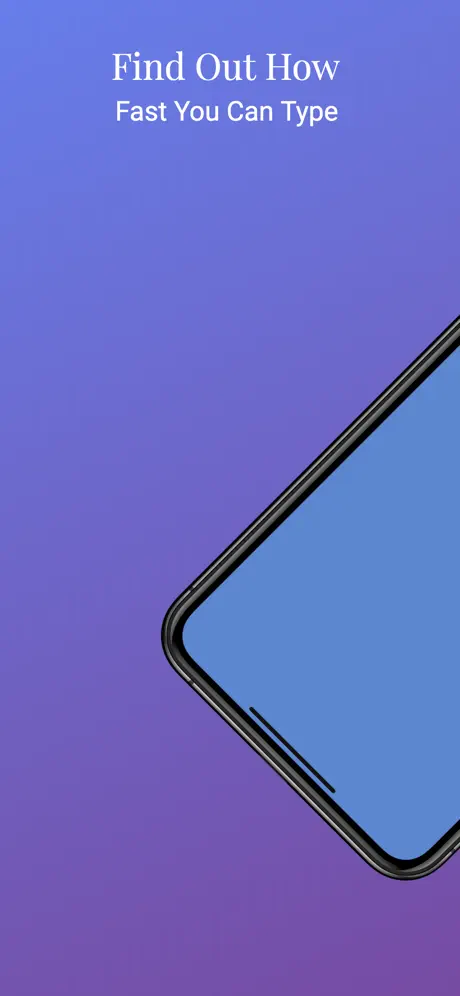 Typing Test game app: Keypad