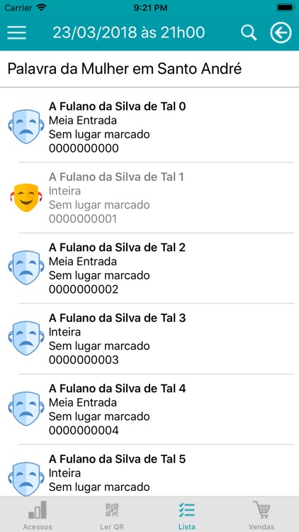 Organizador Bilheteria Express screenshot-4