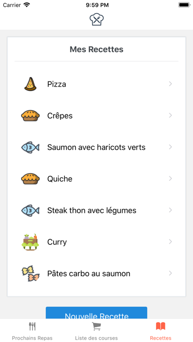 Screenshot #3 pour MyNextMeals