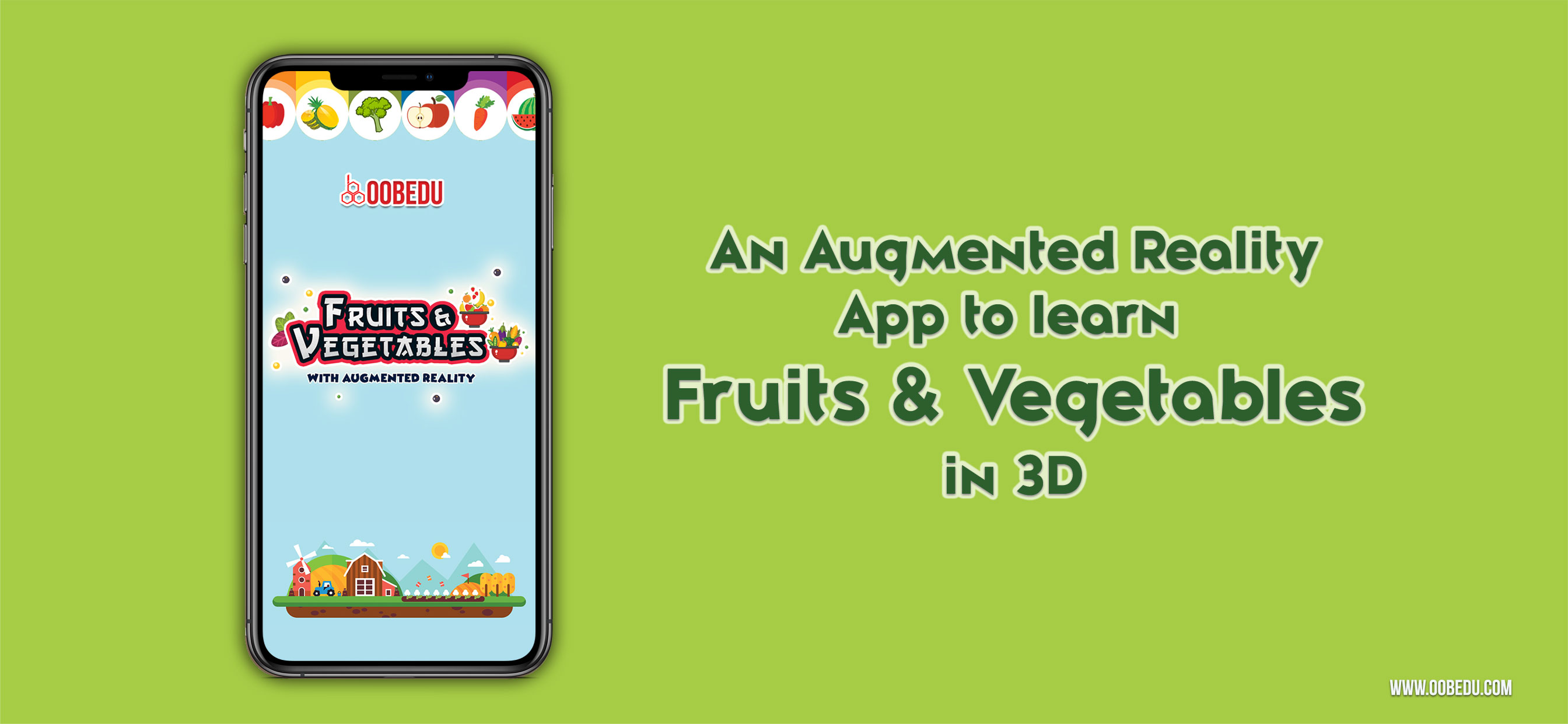 OOBEDU Fruits and Vegetables