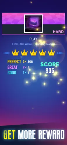 Screenshot 5 Tap Music 3D iphone