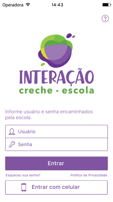 Interação Creche Escola screenshot 2