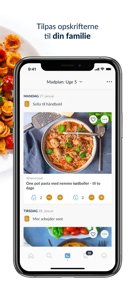 Mambeno: Madplan og opskrifter