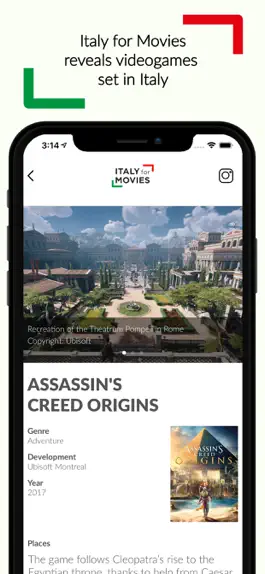 Game screenshot Italy for Movies hack