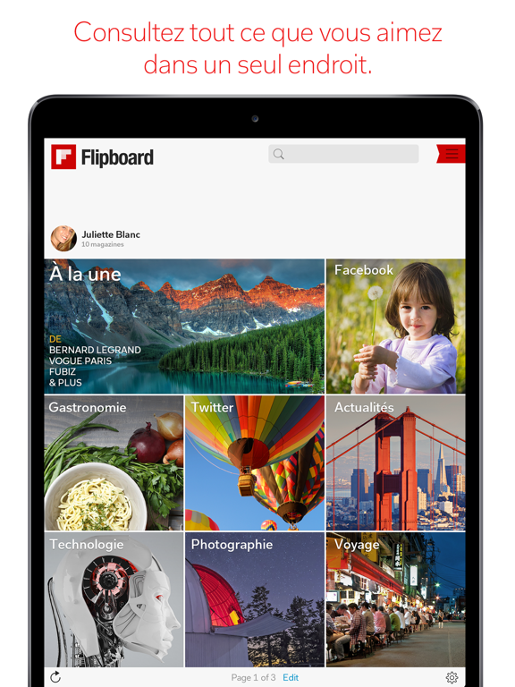 Screenshot #4 pour Flipboard: The Social Magazine