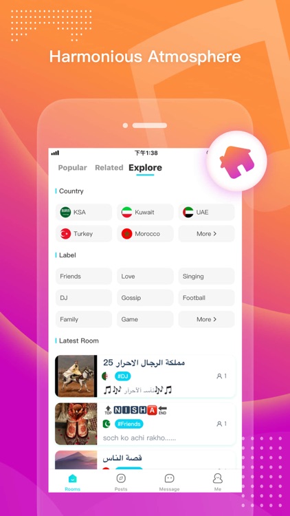 Haya-Voice & Live Chat