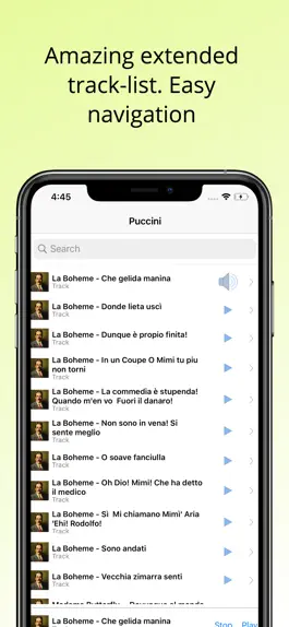 Game screenshot The Best of Puccini Music App apk