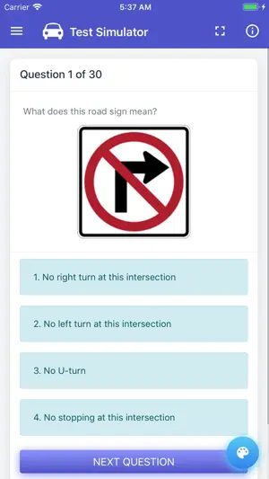 TN DMV Test screenshot 1