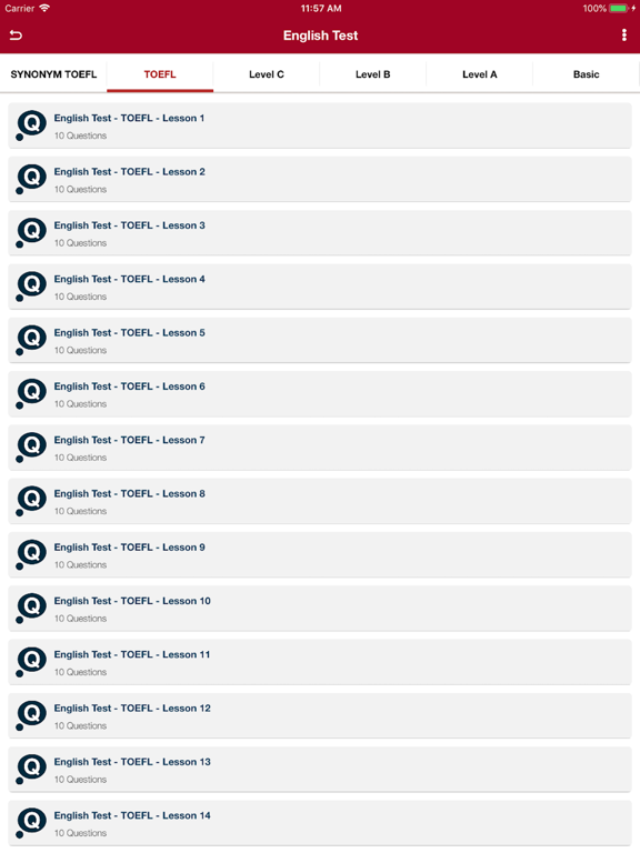 English Conversation 4Speak iPad screenshot 5 - Education app