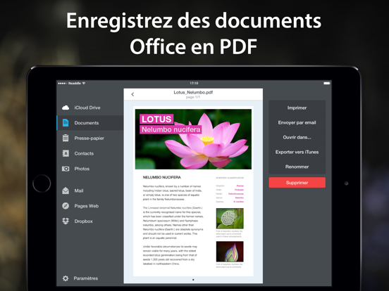 Screenshot #5 pour PDF Converter par Readdle