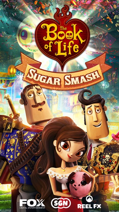 Sugar Smash: Book of Life Screenshot