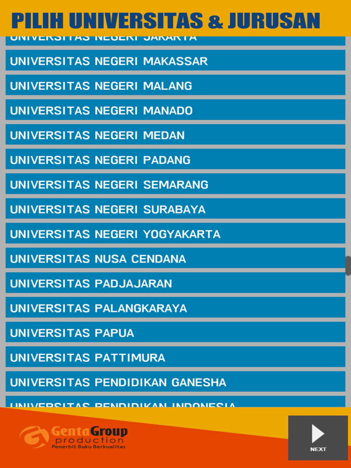 Simulasi SBMPTN SAINTEK