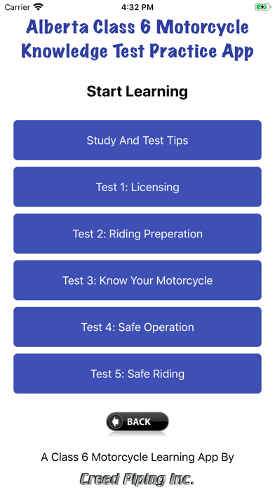Screenshot #3 pour AB Motorcycle Class 6 Test