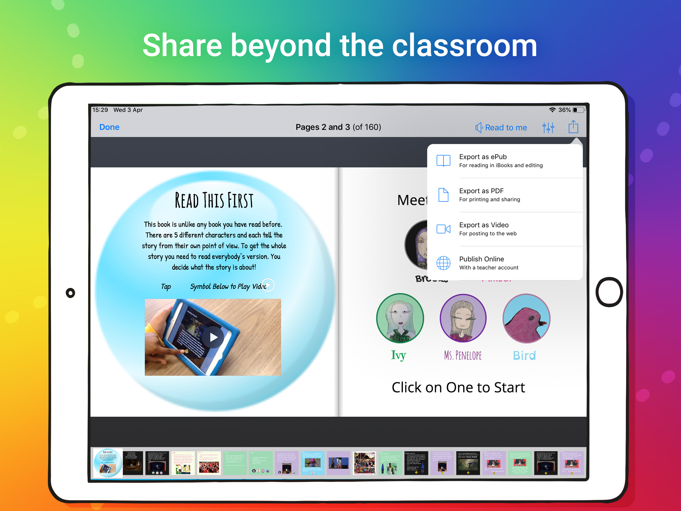 Book Creator for iPad screenshot 5