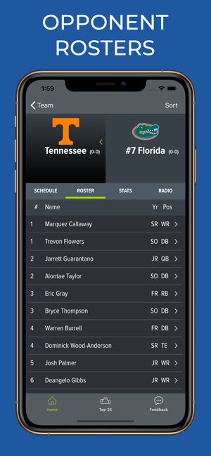 Florida Football Schedules(圖7)-速報App