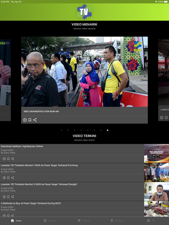 Screenshot #4 pour FAMA Agro TV