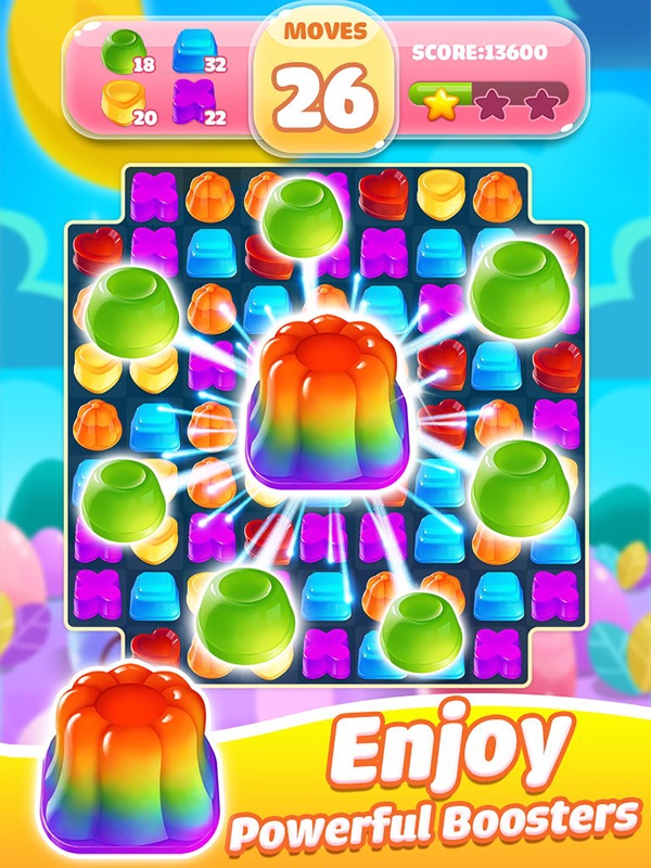 Jelly Jam Crush - Match 3 Game screenshot 8