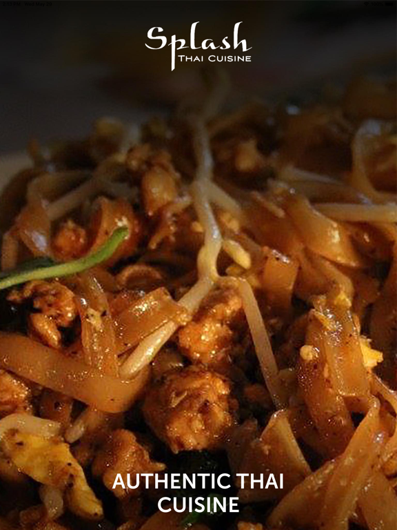 Splash Thai Cuisine app screenshot 3
