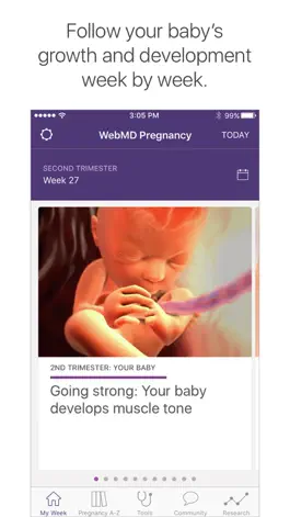 Game screenshot WebMD Pregnancy mod apk