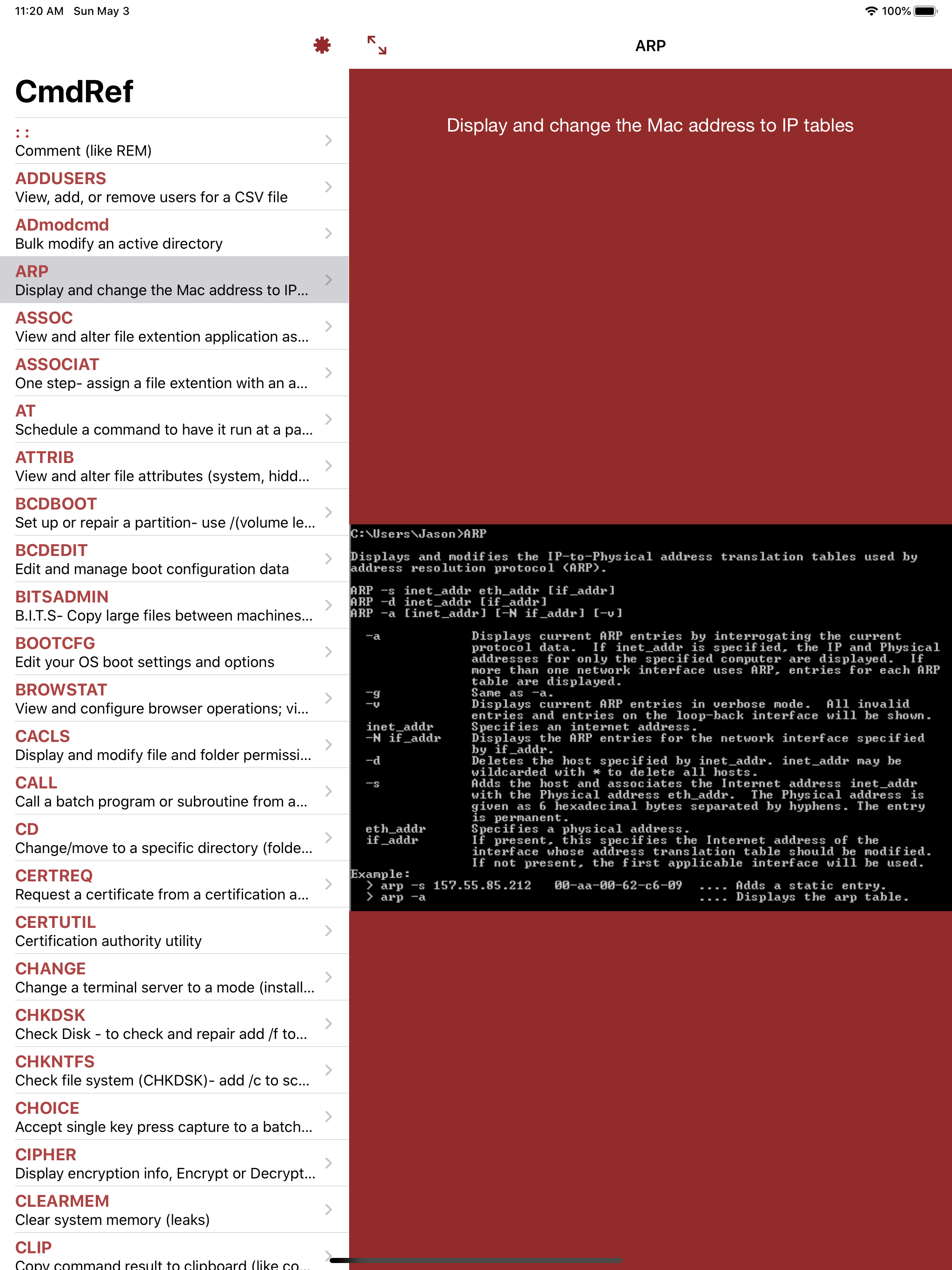 CmdRef