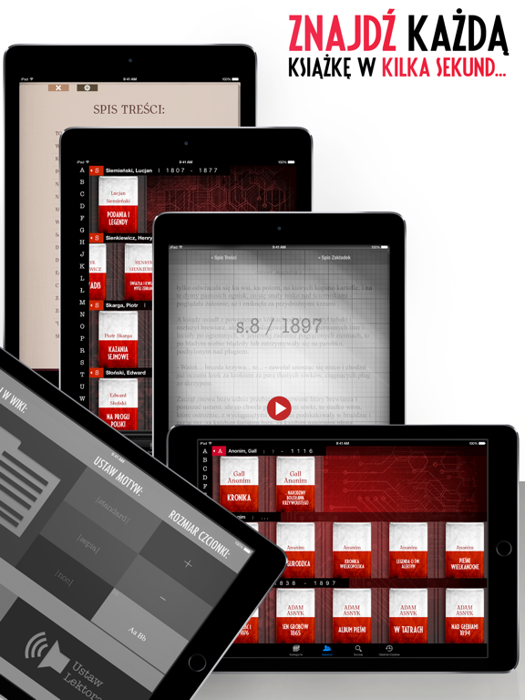 Polskie Książki iPad screenshot 4 - Book app