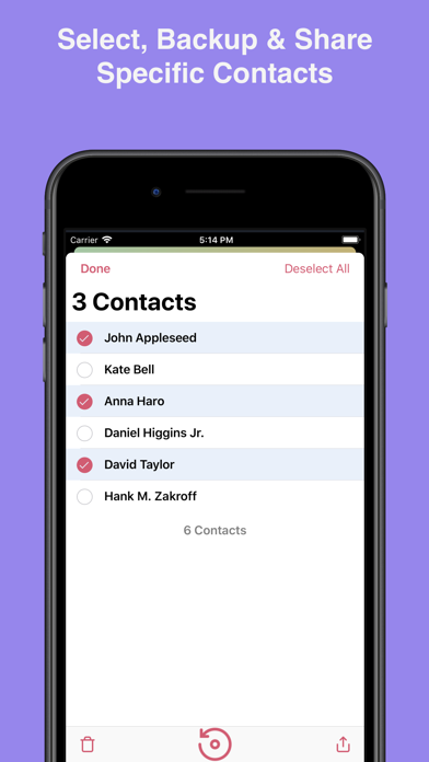 CardSafe - My Contacts Manager screenshot 3