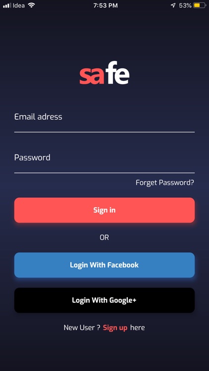 Safe Secure App