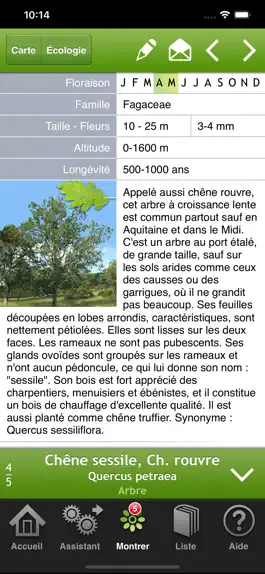 Game screenshot Arbres et arbustes en poche apk