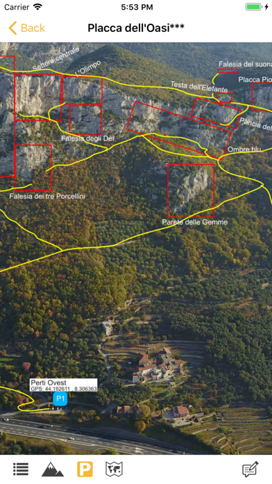 Andys Topoapp - Leisure sports Screenshot