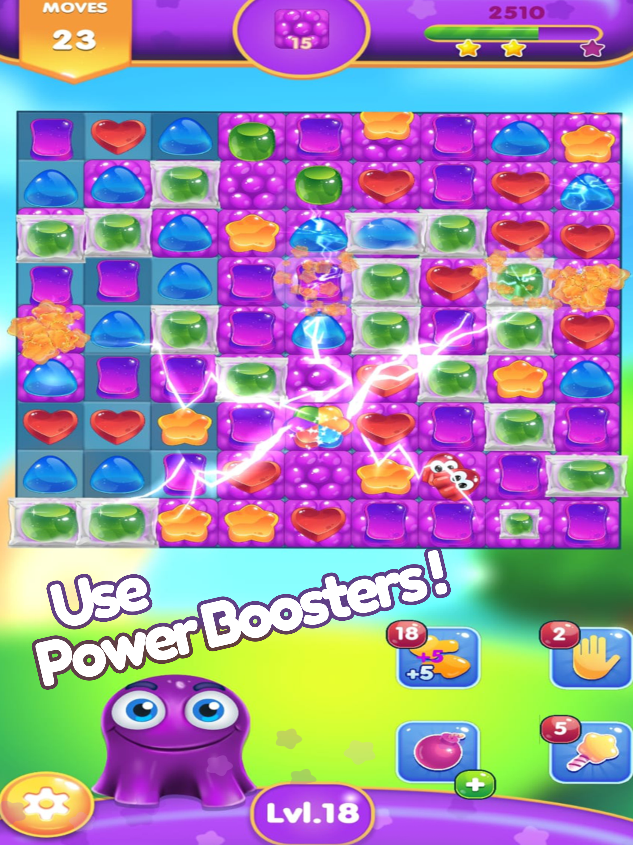 Jelly Sweet: Match 3 Candies screenshot 5