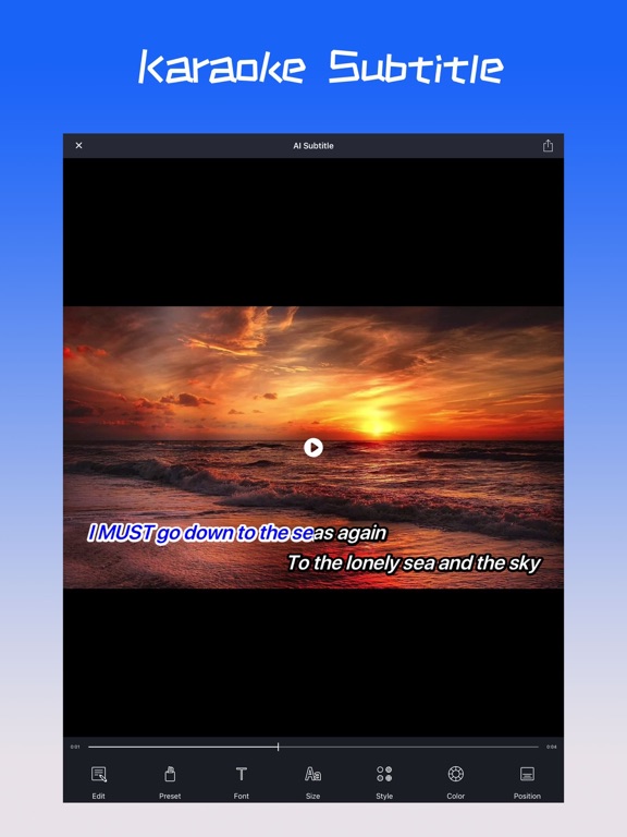 Screenshot #5 pour AI Subtitle - Video subtitles