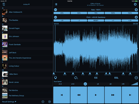 Screenshot #4 pour Finetunes Music Player