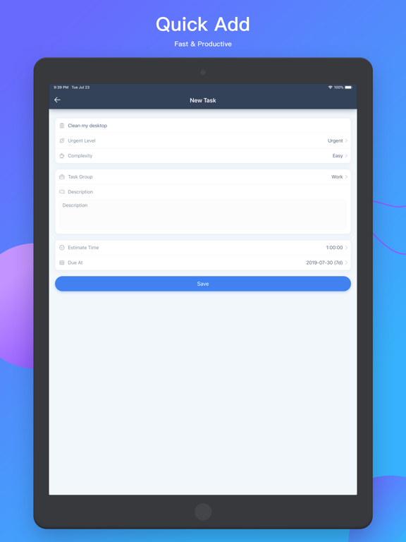 Screenshot #5 pour Todo - TaskerLab