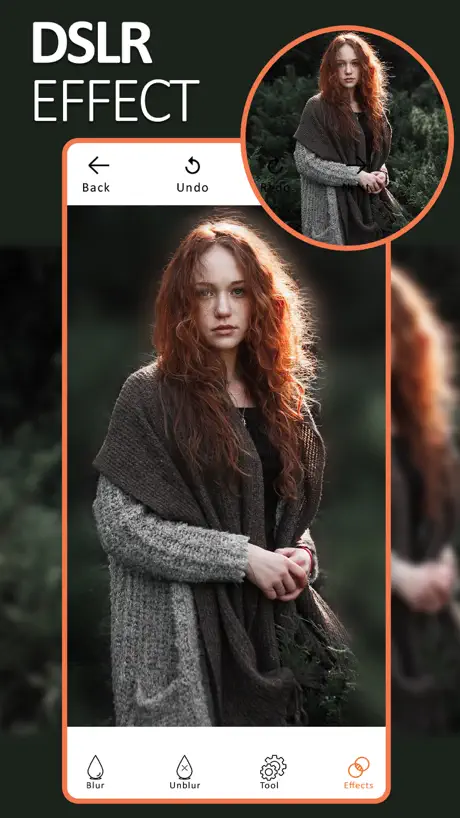 Blur Photo Background Editor .