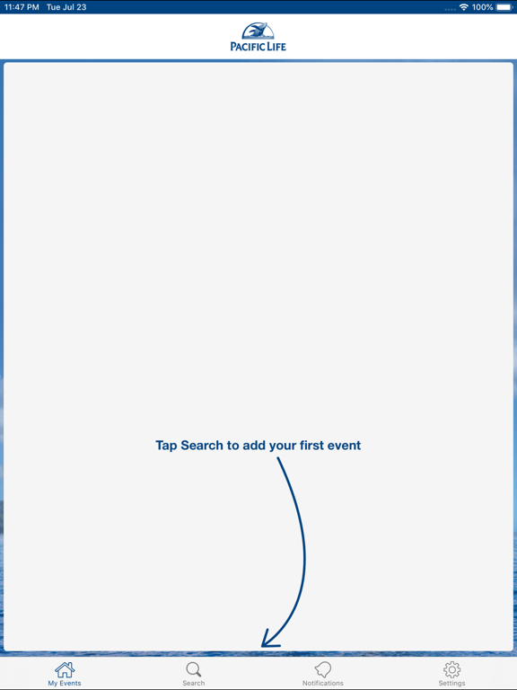 Pacific Life Meetings iPad screenshot 2 - Business app