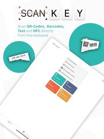 ScanKey - QR OCR NFC Keyboardのおすすめ画像1