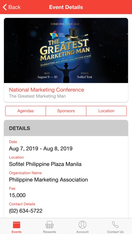 PMA Loyalty and Event App