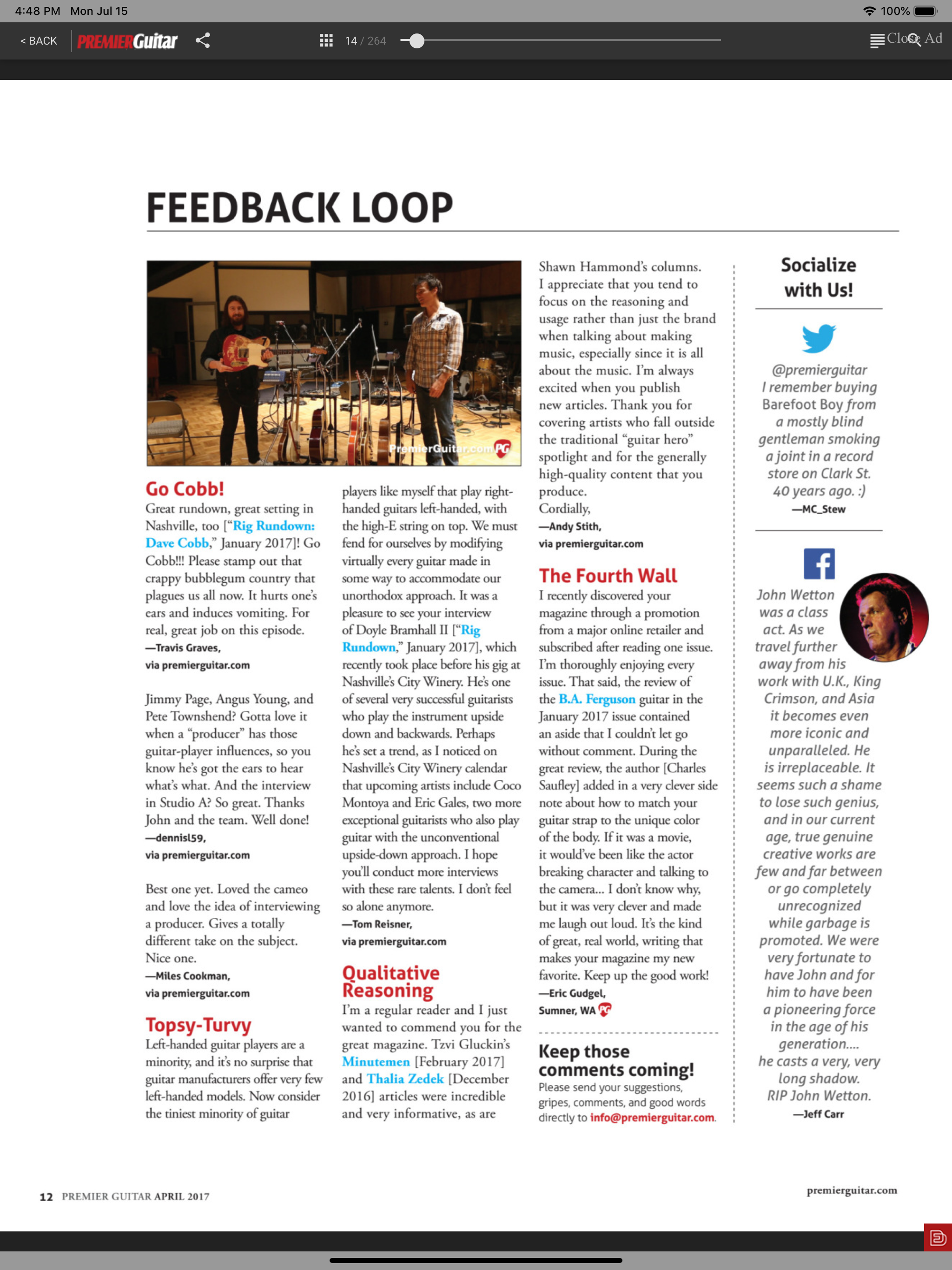Premier Guitar Magazine