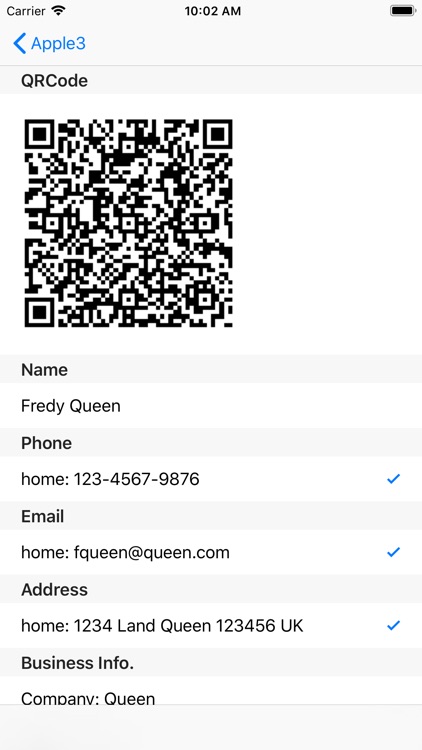 vCard Editor screenshot-3