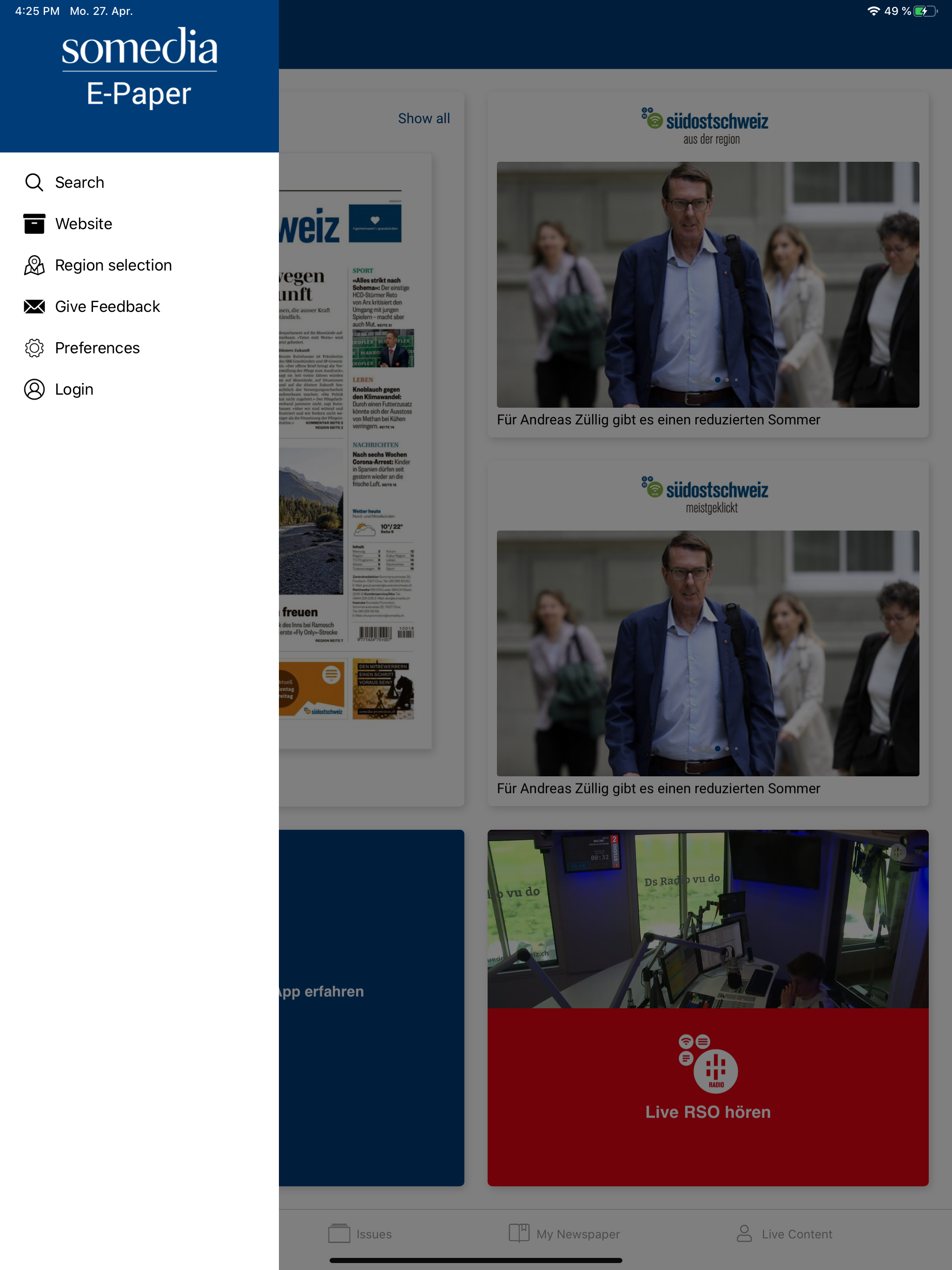 Somedia E-Paper screenshot 11