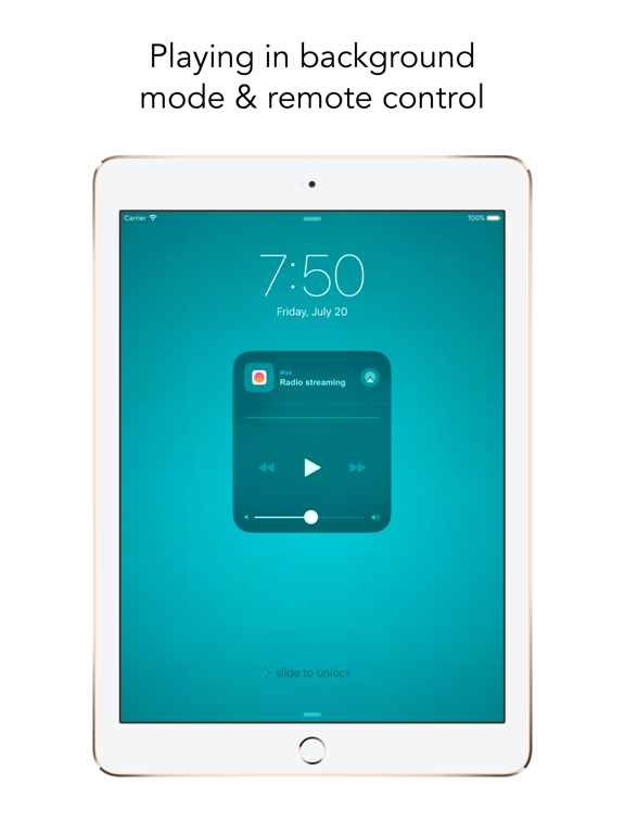 Radio Dominicana iPad screenshot 4 - Music app