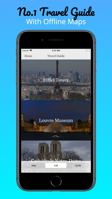 Screenshot #2 pour Paris - Travel Guide & Tickets